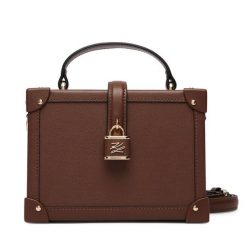 Torebka KARL LAGERFELD. Brązowe torebki klasyczne damskie Karl Lagerfeld, bez wzorów, bez dodatków. Za 1,299.00 zł.