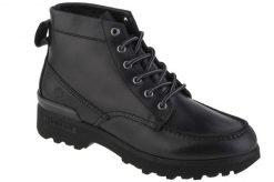 Buty do chodzenia zimowe męskie, Lumberjack Joel. Czarne buty trekkingowe męskie Lumberjack, na zimę, z materiału, bez zapięcia, trekkingowe. Za 299.99 zł.