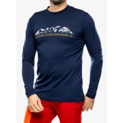 Bluza termoaktywna męska Sensor Merino Active PT Tee L/S. Niebieskie bluzy bez kaptura męskie Sensor, l. Za 360.99 zł.