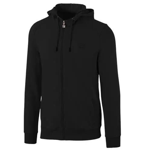 Bluza sportowa męska Fila Robin. Czarne bluzy sportowe męskie Fila, bez wzorów, sportowe, bez kołnierzyka, bez ramiączek. Za 502.00 zł.