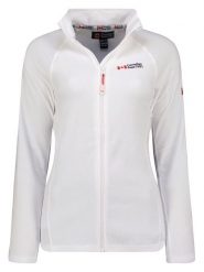 Canadian Peak Kurtka polarowa "Tugeak" w kolorze białym rozmiar: XL. Białe kurtki damskie Canadian Peak, xl, bez wzorów, z materiału, bez kaptura. Za 69.75 zł.