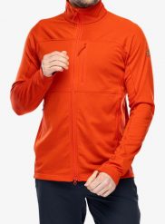 Bluza rozpinana męska Fjallraven Abisko Lite Fleece Jacket. Brązowe bluzy bez kaptura męskie Fjällräven, m, z poliesteru. Za 646.50 zł.