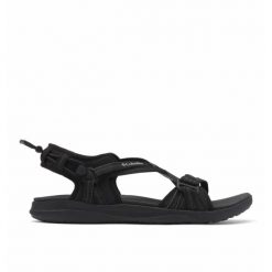 Damskie sandały na wędrówki Columbia SANDAL. Czarne obuwie trekkingowe damskie Columbia. Za 239.99 zł.