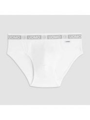 COTONELLA Slipy w kolorze białym rozmiar: M. Białe slipki męskie Cotonella, bez wzorów. Za 21.99 zł.