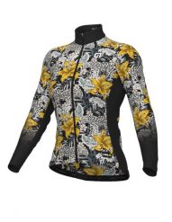 Bluza rowerowa damska Alé Cycling PR-R Hibiscus. Czarne bluzy bez kaptura damskie ALÉ CYCLING, l, z elastanu. Za 391.65 zł.
