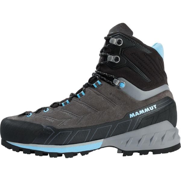 Buty wysokogórskie damskie Mammut Kento Tour High GTX. Szare obuwie trekkingowe damskie Mammut, na jesień. Za 1,044.40 zł.