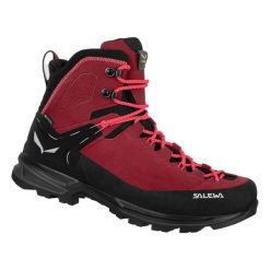 Damskie buty trekkingowe Salewa MTN Trainer 2 Mid GTX. Czerwone obuwie trekkingowe damskie Salewa. Za 1,050.50 zł.