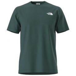 Koszulka turystyczna męska The North Face M Evolution Simple Dome Tee. Niebieskie t-shirty sportowe męskie The North Face, m, z bawełny, bez ramiączek, do biegania. Za 106.00 zł.