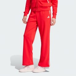 Spodnie Essentials Color Pop French Terry. Niebieskie spodnie dresowe damskie Adidas, xs, z materiału, na fitness i siłownię. W wyprzedaży za 149.40 zł.