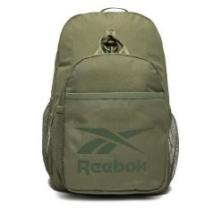 Plecak Reebok. Brązowe plecaki damskie Reebok, bez wzorów, sportowe. Za 159.99 zł.