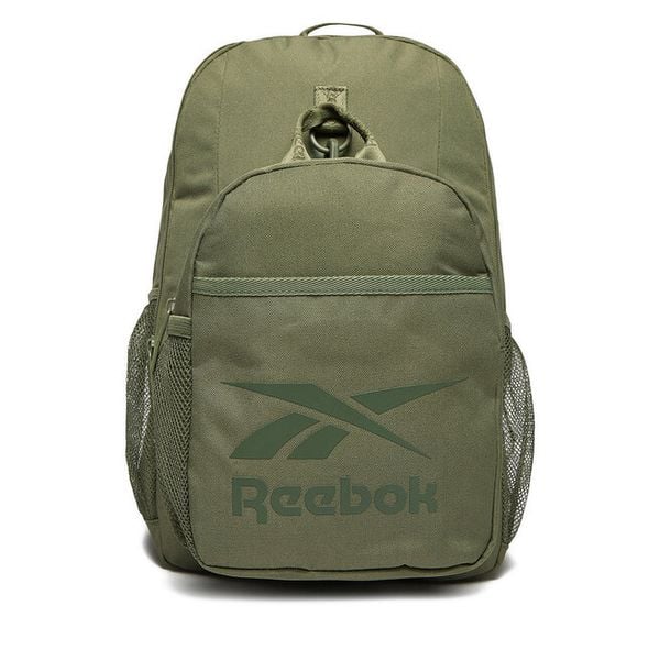 Plecak Reebok. Brązowe plecaki damskie Reebok, bez wzorów, sportowe. Za 159.99 zł.