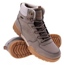 Buty Iguana Solvis Mid Wp M 92800555630 beżowy. Brązowe buty sportowe na co dzień męskie z gumy, bez zapięcia. Za 396.74 zł.