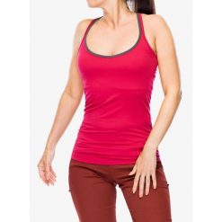 Top wspinaczkowy damski Ocun Corona Top. Czerwone topy damskie Ocun, l, bez wzorów, bez kołnierzyka. Za 125.99 zł.