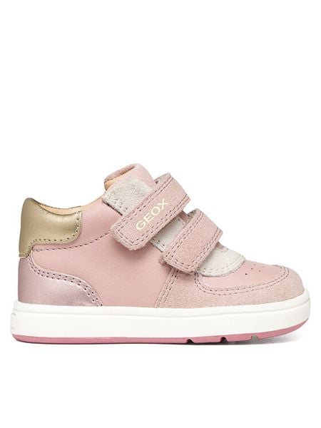 Geox Sneakersy B Biglia Girl B564CA 085NF C8108 Różowy. Czerwone buty sportowe dziewczęce Geox, bez wzorów, ze skóry, bez zapięcia. Za 269.99 zł.