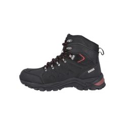 Buty trekkingowe męskie Whistler Mirentu WP. Czarne buty trekkingowe męskie WHISTLER, bez zapięcia, trekkingowe. Za 389.99 zł.