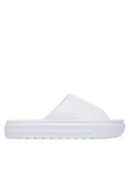 Converse Klapki Essential Slide A12173C Biały. Białe klapki i japonki męskie Converse, z tworzywa sztucznego. Za 99.99 zł.