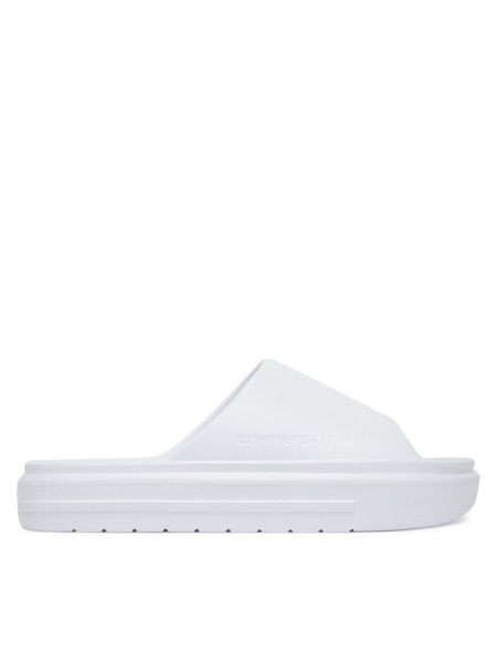 Converse Klapki Essential Slide A12173C Biały. Białe klapki i japonki męskie Converse, z syntetyku. Za 139.99 zł.