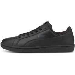Trampki Puma Smash L, Czarny, Dla obu płci. Czarne trampki i tenisówki męskie Puma, bez wzorów, ze skóry, bez zapięcia. Za 152.99 zł.