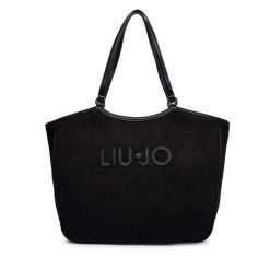 Torebka Liu Jo. Czarne torebki klasyczne damskie Liu Jo, bez wzorów, bez dodatków. Za 559.99 zł.
