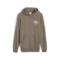 Męska bluza z kapturem z efektem sprania PUMA Class PUMA Totally Taupe Brown. Brązowe bluzy z kapturem męskie Puma, m, z gumy. W wyprzedaży za 232.10 zł.