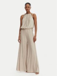 BOSS Kombinezon Edecki 50559000 Beżowy jasny Regular Fit. Brązowe kombinezony damskie Boss, xl, bez wzorów, z syntetyku, bez kołnierzyka, bez ramiączek. Za 1,249.00 zł.