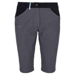 Szorty damskie Kilpi Sylane. Szare szorty damskie Kilpi, bez wzorów, z nylonu, sportowe. Za 215.49 zł.