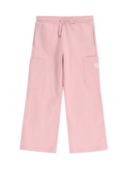 Coccodrillo Spodnie dresowe WC5120102NGK Różowy Regular Fit. Czerwone spodnie dziewczęce COCCODRILLO, z bawełny. Za 39.90 zł.