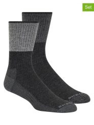 Skechers Skarpety (4 pary) w kolorze szaro-antracytowym rozmiar: 40,5-46. Czarne skarpetki męskie Skechers, bez wzorów, ze splotem. Za 52.99 zł.