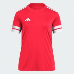 Koszulka Squadra 25. Białe bluzki damskie Adidas, s, bez wzorów, z materiału, sportowe, bez kołnierzyka, bez ramiączek. Za 99.95 zł.