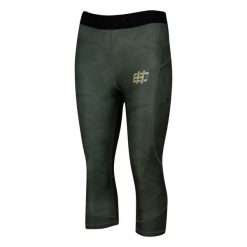 Legginsy sportowe damskie EXTREME HOBBY HAVOC 3/4. Zielone bielizna termoaktywna damska EXTREME HOBBY, s, bez wzorów, z elastanu. Za 179.00 zł.