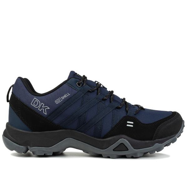 Buty męskie sportowe trekkingowe DK SWAT. Czarne buty trekkingowe męskie DK, bez zapięcia. W wyprzedaży za 159.00 zł.