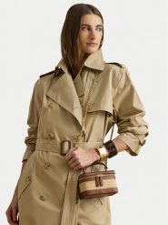 LAUREN RALPH LAUREN Torebka 431P06089001 Beżowy. Brązowe torebki klasyczne damskie Lauren Ralph Lauren, bez wzorów, z syntetyku, bez dodatków. Za 1,299.00 zł.