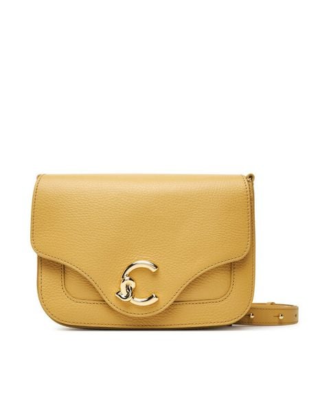 Coccinelle Torebka SSL Coccinelle C-Me E1 SSL 15 01 21 Żółty jasny. Żółte listonoszki damskie Coccinelle, bez wzorów, ze skóry, bez dodatków. Za 1,399.00 zł.
