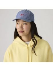 Levi's Czapka w kolorze niebieskim rozmiar: onesize. Niebieskie czapki męskie Levi's, bez wzorów, z bawełny, sportowe. Za 120.52 zł.