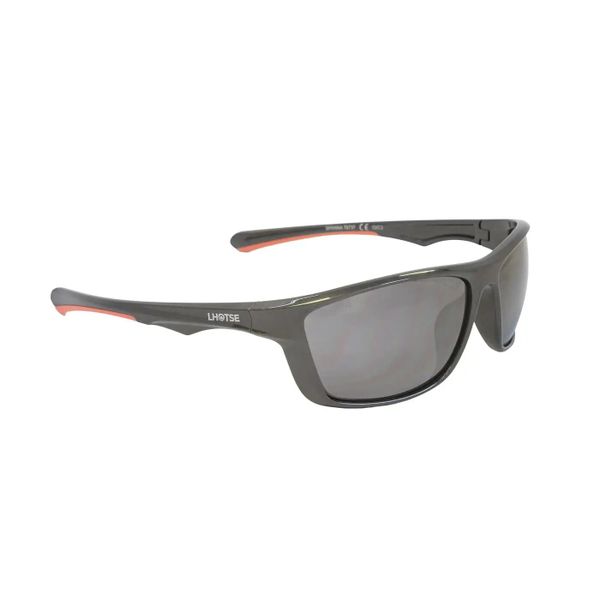 Okulary sportowe Lhotse Spanna. Czarne okulary przeciwsłoneczne męskie LHOTSE, z materiału. Za 183.00 zł.