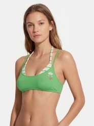 Roxy Góra od bikini Bralette ERJX305733 Zielony. Zielone bikini damskie Roxy, bez wzorów. Za 239.99 zł.
