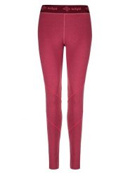 Kilpi Legginsy sportowe "Invera" w kolorze czerwonym rozmiar: 42. Czerwone legginsy damskie Kilpi, bez wzorów, z materiału, outdoorowe. Za 100.52 zł.