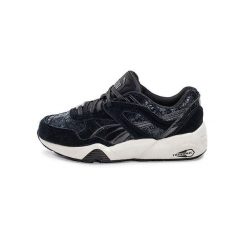 Buty PUMA R698 Element Specific Noir/Blanc. Białe obuwie do biegania damskie Puma. Za 316.95 zł.