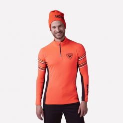 Bluza Rossignol Hero Classique 1/2 Zip pomarańczowa. Brązowe bluzy bez kaptura męskie Rossignol, m. W wyprzedaży za 379.00 zł.