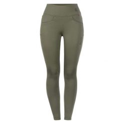 Damskie spodnie do jazdy konnej Cavallo Cavallou Grip Rl. Zielone spodnie materiałowe damskie CAVALLO, bez wzorów, sportowe. Za 503.00 zł.