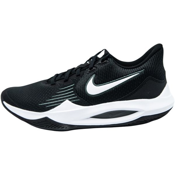 Trampki Nike Precision 5, Czarny. Czarne buty sportowe na co dzień męskie Nike, bez wzorów, z materiału, bez zapięcia. Za 419.99 zł.