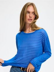 Sweter z domieszką wełny - wielobarwny. Swetry klasyczne damskie Reserved, l, z dzianiny, bez kołnierzyka. Za 119.99 zł.