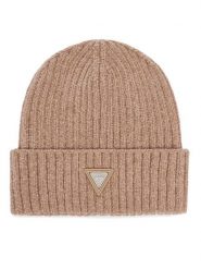 Guess Czapka H6BZ01 Z1535 Beżowy. Brązowe czapki dziecięce Guess, na zimę, z aplikacjami, z poliesteru. Za 114.99 zł.