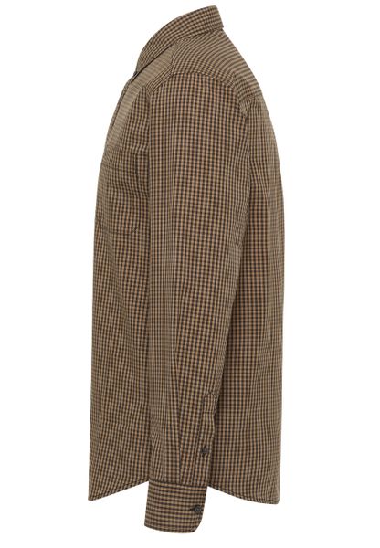 Męska Koszula Mustang Style Chester Gingham Check Brown Navy 1016087 12690. Brązowe koszule męskie Mustang, m, bez wzorów, z bawełny, bez kołnierzyka, bez ramiączek. Za 139.99 zł.