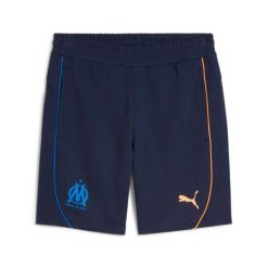 Szorty OM 2024/25. Brązowe szorty damskie Puma, bez wzorów, sportowe. W wyprzedaży za 198.15 zł.