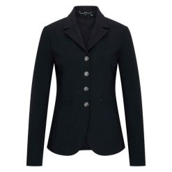 Damska kurtka jeździecka Imperial Riding Air Mesh. Czarne kurtki damskie IMPERIAL RIDING, xl, bez wzorów, z materiału, bez kaptura. Za 647.35 zł.
