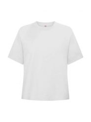 Clique Over-T Women — Damska koszulka oversize z bawełny. Białe t-shirty damskie CLIQUE, m, bez wzorów, z bawełny, bez kołnierzyka. Za 125.40 zł.