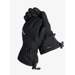 Rękawiczki dziecięce Ziener Lani GTX Junior. Czarne rękawiczki dziecięce Ziener, bez ramiączek. Za 156.99 zł.