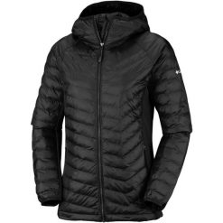 Kurtka Puchowa Damska Columbia Powder Pass Hooded Jacket. Czarne kurtki damskie Columbia, xs, bez wzorów, z puchu, bez kaptura. Za 388.99 zł.