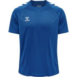 Koszulka Hummel Core Poly. Niebieskie bluzki damskie HUMMEL, xl, bez wzorów, bez kołnierzyka. Za 77.00 zł.